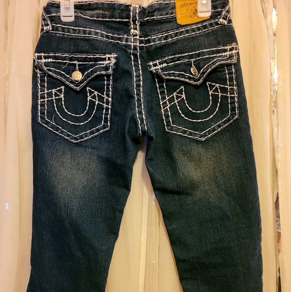 NEW True Religion cropped jeans